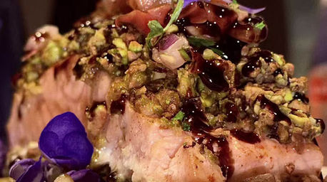 Pistachio Crusted Salmon